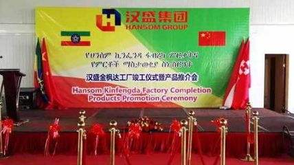 漢盛金楓達(dá)管材生產(chǎn)工廠竣工儀式暨產(chǎn)品推介會在埃塞俄比亞東方工業(yè)園內(nèi)成功舉辦
